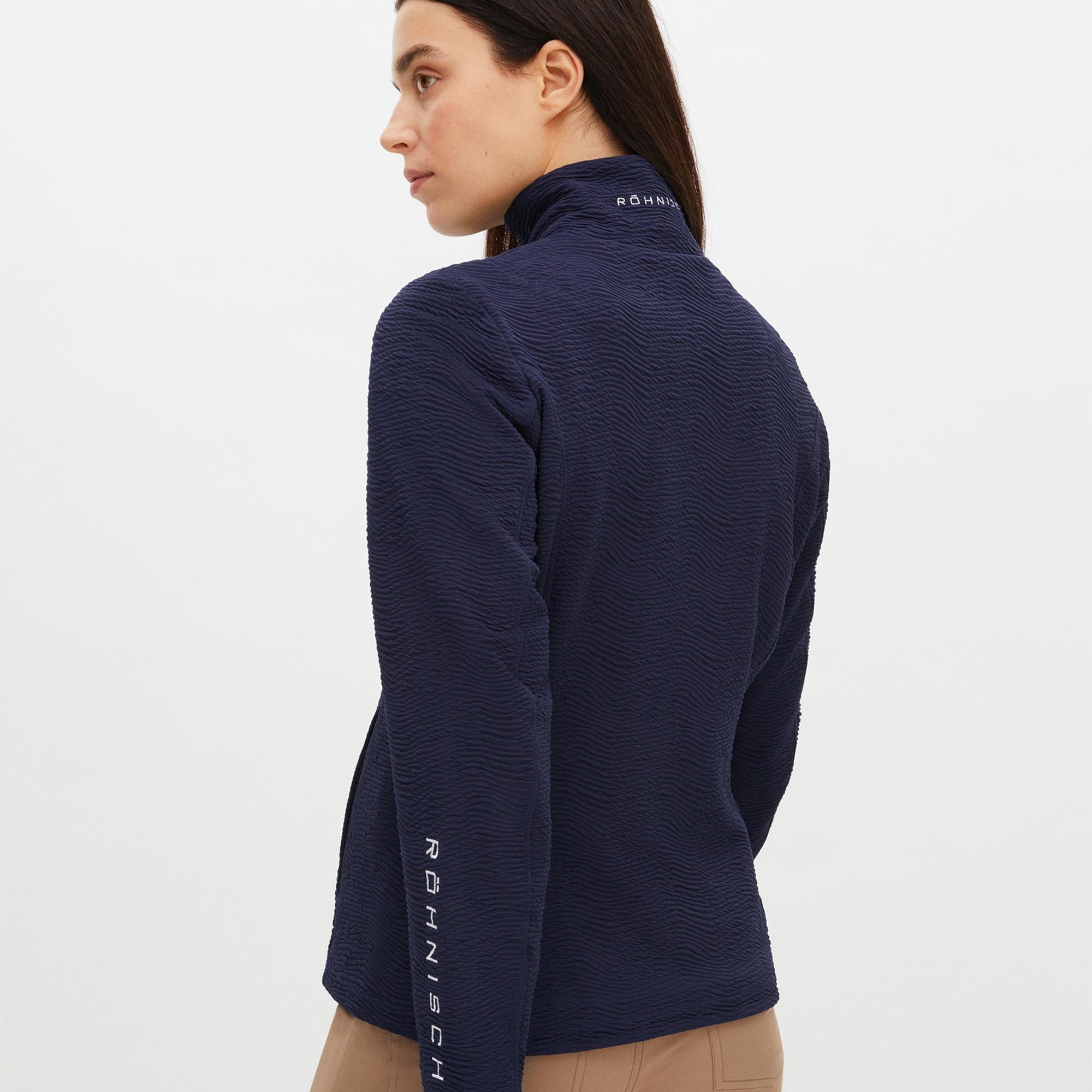 Rohnisch Logan Ladies Golf Wind Jacket Navy